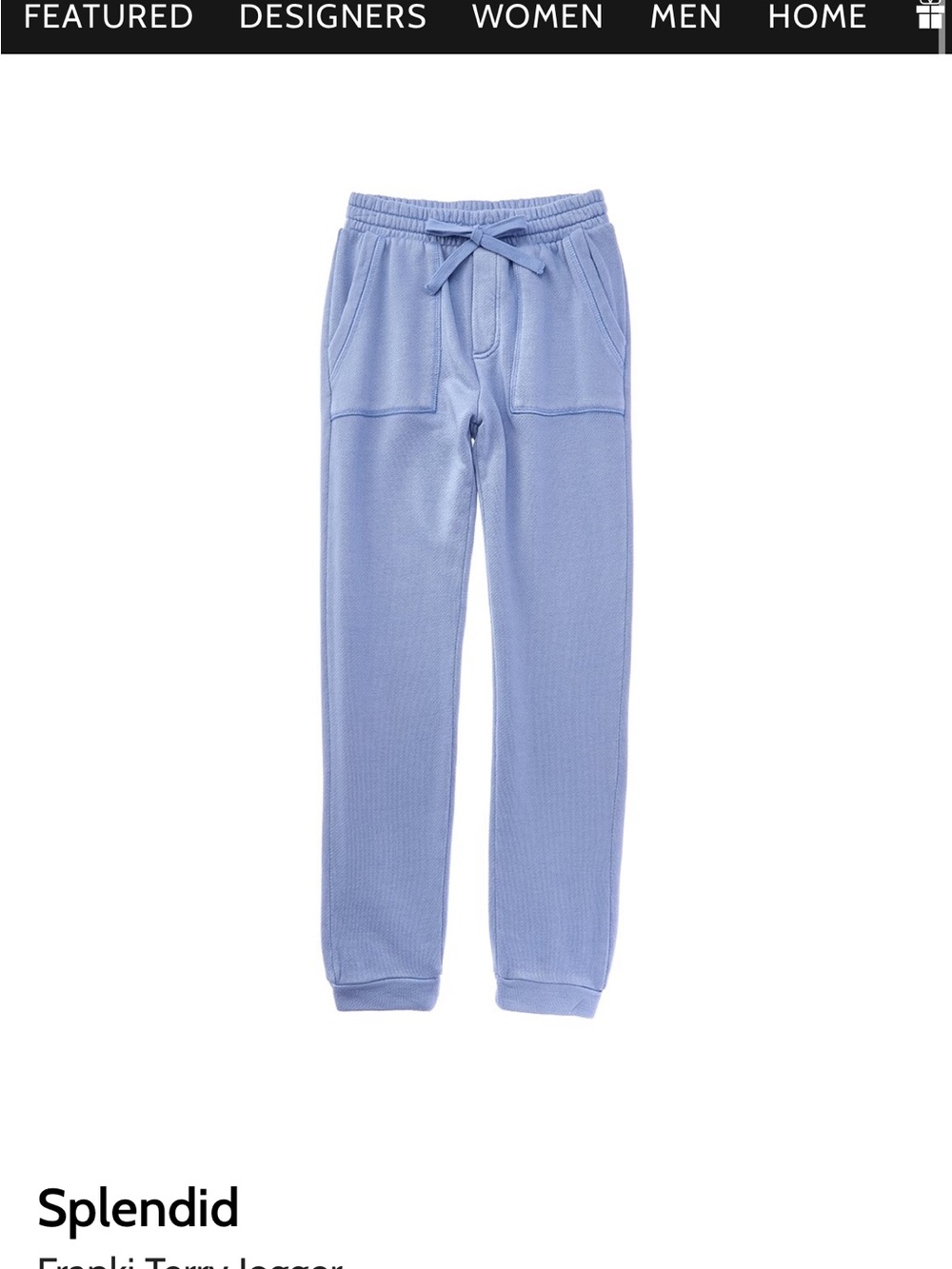 Splendid Sky Blue Women's Pull-On Joggers